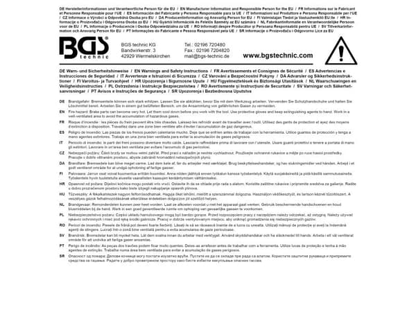 BGS technic Brake Piston Reset Tool, 954 g
