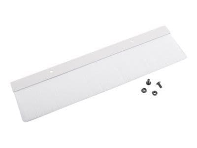 Lanberg - Kabelingångspanel med borste, för rack - takmontering, golvmontering - grå, RAL 7035 - 19"