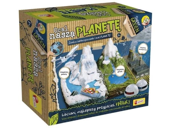 Lisciani I"M A GENIUS - vi räddar vår planet (spel)