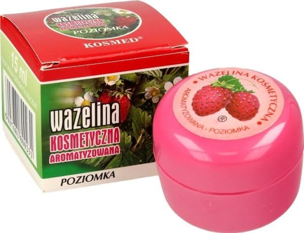 Kosmed Aromatized Cosmetic Vaseline Strawberry 15 Ml