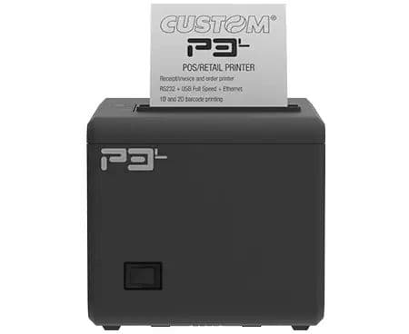 Custom P3L - - svartvit - direkt termisk