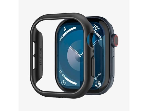 Spigen Thin Fit til Apple Watch 10 (46 mm) svart