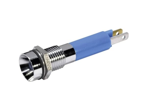 CML Innovative Technologies LED-signallampa Blå 12 V/DC 60 mcd
