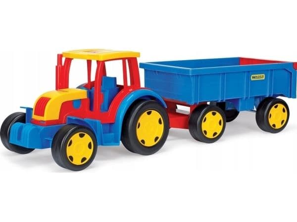 Wader Giant traktor med tilhenger