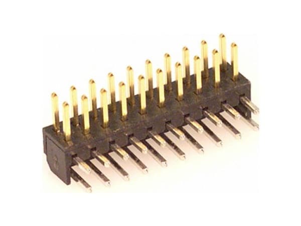 Molex stiftlist (standard), antal rader: 2, 877602016, 1 st. (tray)