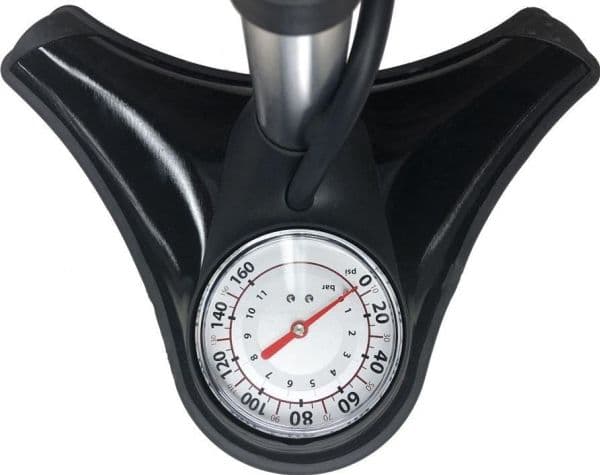 Lezyne golvpump Blackburn Core 3 160 PSI silver