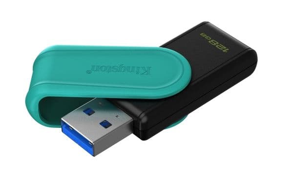 Kingston DataTraveler Exodia S - USB-flashstasjon - 128 GB - USB 3.2 Gen 1