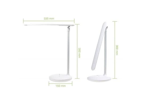 Techly trådlös hopfällbar LED-bordslampa
