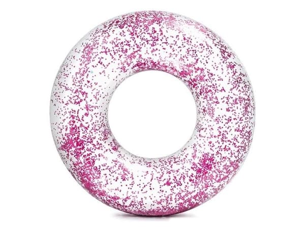 BADELEKE INTEX TRANSPARENT GLITTER BADERING 1,19M