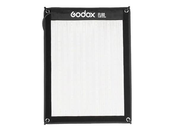 Godox FL60, Rektangulær, Sort, Hvit, 3100 K, 5800 K, AC, 100 - 240 V