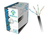 ALANTEC - Bulkkabel - 305 m - UTP - CAT 5e - utomhus, solid - svart