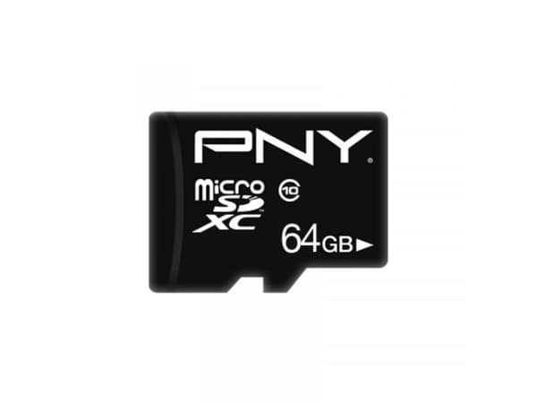 PNY Performance Plus - Flash-minneskort - 64 GB - Class 10 - microSDXC