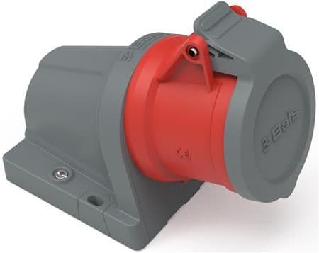 CEE vägguttag H6 400V 16A 5 polig IP44 röd, INNOLINQ QC