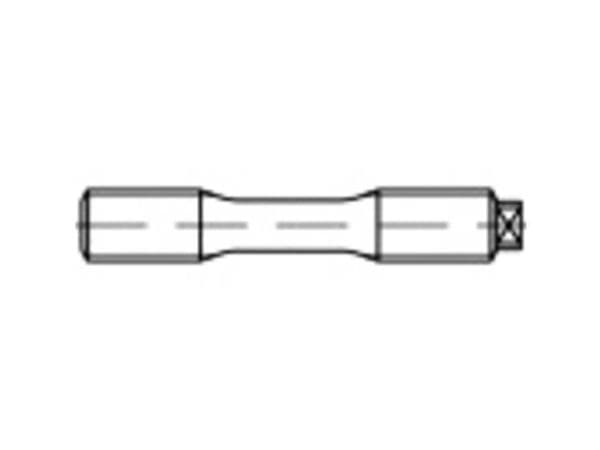 TOOLCRAFT ekspansjonsskruer 140 mm DIN 2510 1 stk