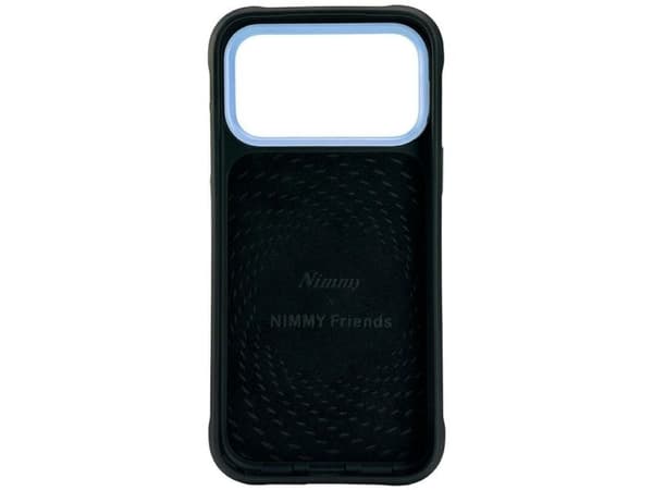 Nimmy Cool&Cute 2.0 ulv-deksel til iPhone 17 Pro Max - svart