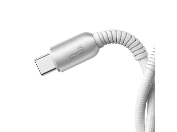Joyroom S-A51 Cutting-Edge Series 3A-kabel: USB-A til USB-C 1,2 m - lys grå