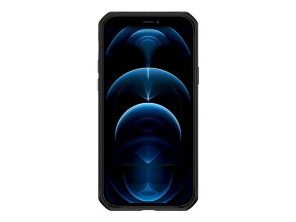 ITSKINS ITFERONPUREIP1267BTR, iPhone 12 Pro Max, Musta, Läpinäkyvä