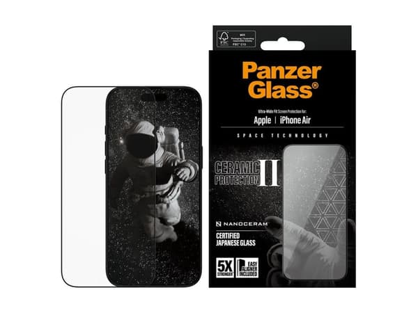 PanzerGlass Ceramic Protection - - för Apple iPhone Air