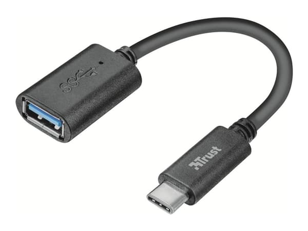 Trust - USB-sovitin - 24-nastainen USB-C (han) - USB Type A (hun) - USB 3.0