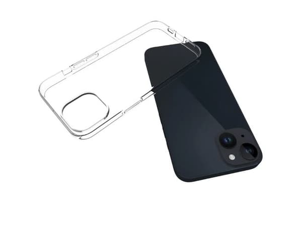 Transparent skyddsfodral till iPhone 15 Pro