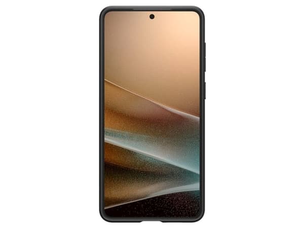 Spigen Liquid Air, Etui, Samsung, Galaxy S25 Edge, 17 cm (6.7"), Sort