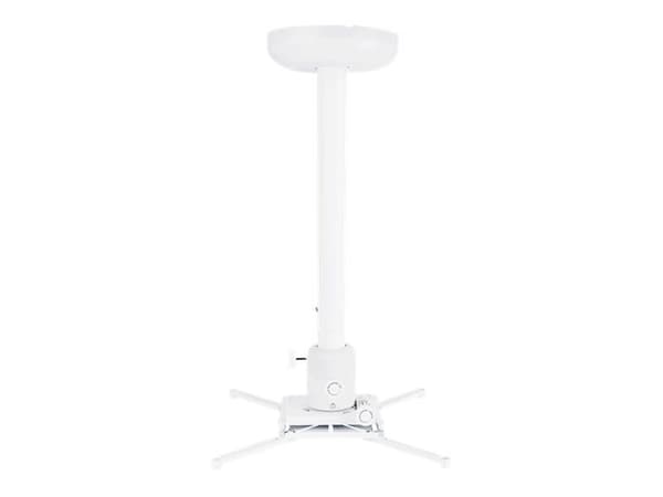 Multibrackets M Universal Ceilingmount - Monteringssett (takmontering, monteringsarm) - for projektor - hvit - takmonterbar