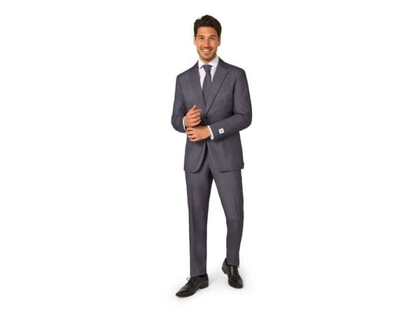 Mørkegråt jakkesæt OppoSuits