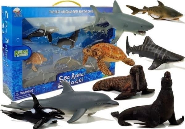 LeanToys Educational Merieläimet figuuri