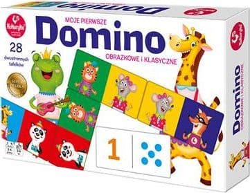 Bild- och klassiska dominobrickor 64138