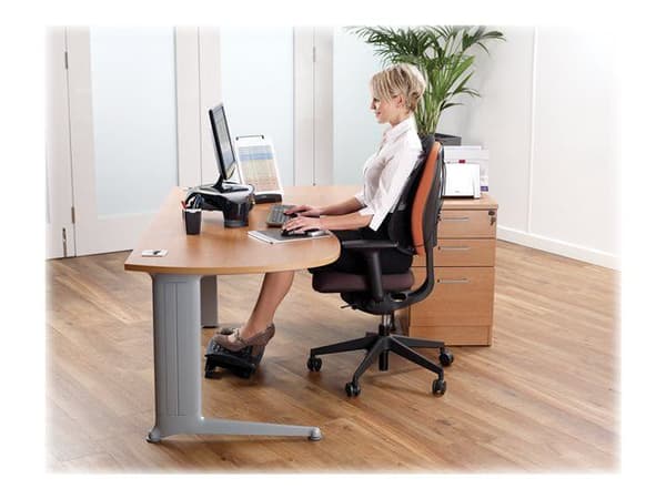 Fellowes Smart Suites Plus - Stativ - for flatpanel - svart, sølv - skjermstørrelse: 21"
