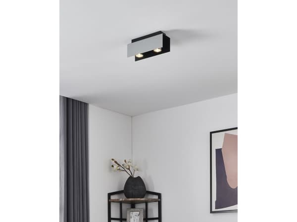 EGLO VISERBA LOFT 2X400LM ALU