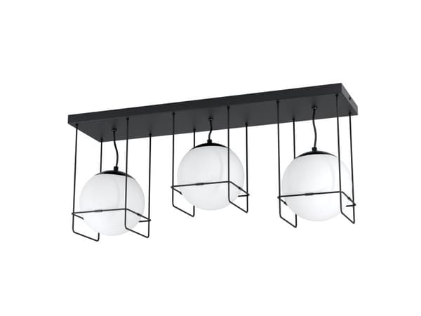 EGLO VERSUOLA LOFT EXE27 svart/opal