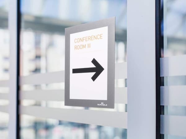 Inforam DURAFRAME® A6, silver - 2 st./förpackning