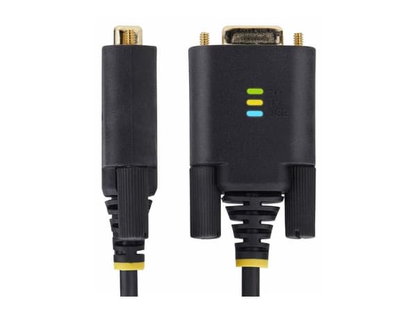 StarTech.com 1P6FFC-USB-SERIAL, musta, 2 m, USB A-tyyppi, DB-9, Uros, Uros