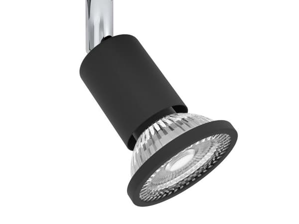 EGLO SARRIA spot 2L sort/krom
