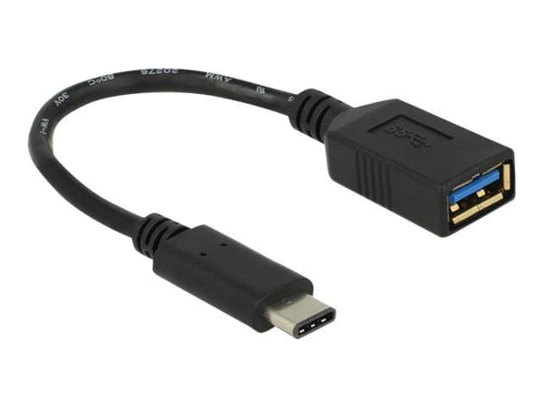 DeLOCK - USB-sovitin - USB Type A (hun) til USB-C (han) - USB 3.1 - 15 cm - lajittelu - lajittelu