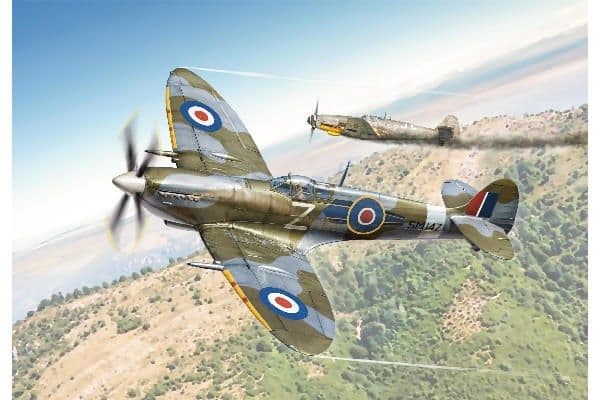 Muovimalli Spitfire Mk.IX 1/48