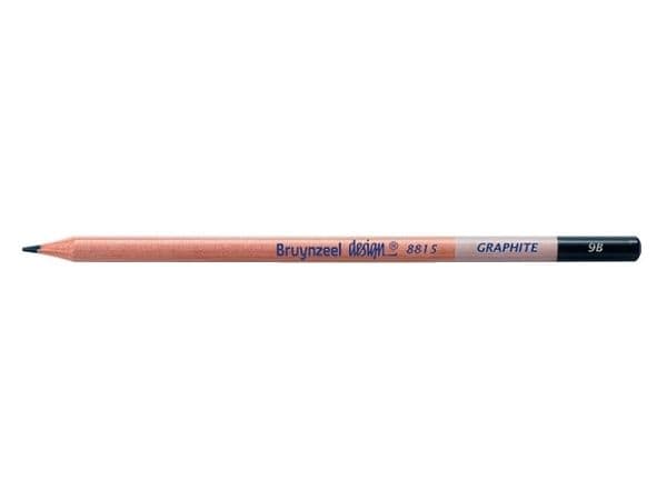 Bruynzeel SAKURA Design Graphite 9B grafitpennor