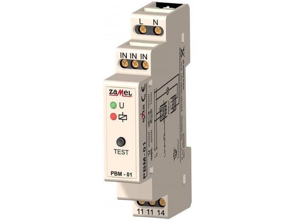 Impulsrelä 16A 250V AC 1Z PBM-01 EXT10000061