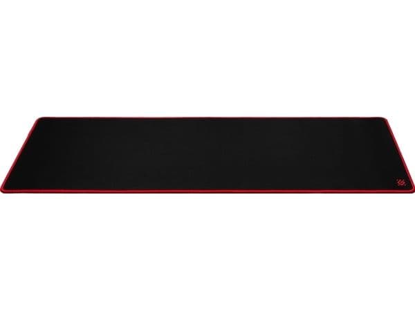 Defender 50561, Sort, Rød, Monokromatisk, Gummi, Musematte til gaming