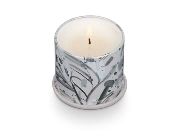ILLUME Winter White Demi Vanity Tin Duftlys, Hvid,