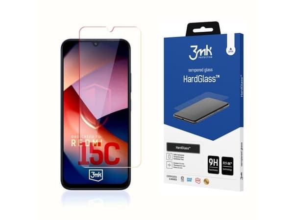 3mk HardGlass pro skjermbeskytter til Redmi 15C