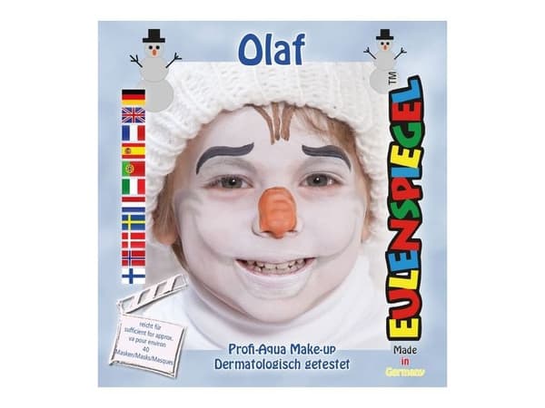 Eulenspiegel Olaf snemand makeup