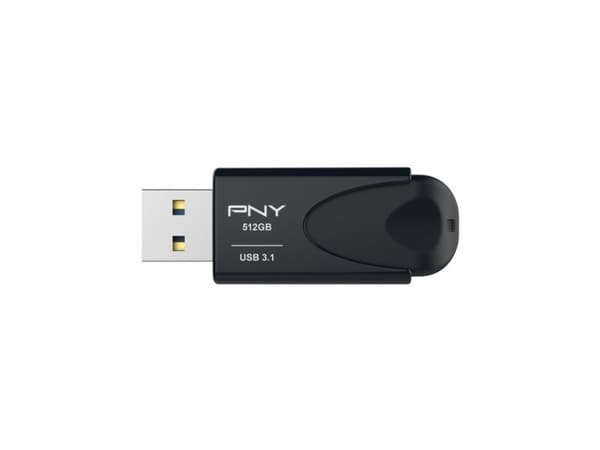 PNY Attaché 4 - USB flash-enhet - 512 GB - USB 3.1