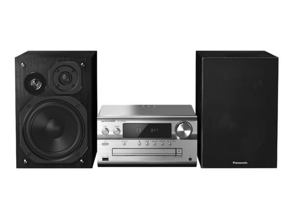 Panasonic SC-PMX94 - Lydsystem - 2 x 60 watt - sølv
