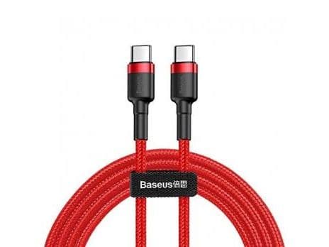 Baseus 6953156285194, 1 m, USB C, USB C, Punainen