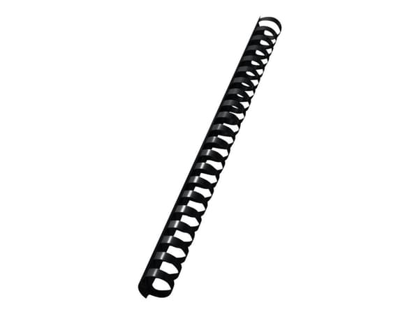 Leitz - 21 ringer - A4 (210 x 297 mm) - 180 ark - svart - plastbindekam - for Leitz comBIND 300, comBIND 500, comBIND 500e
