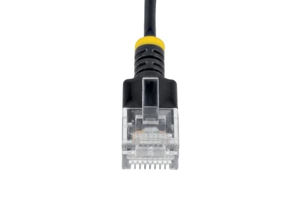 StarTech.com N6APATUTP34BKS4M, 4 m, Cat6a, U/UTP (UTP), RJ-45, RJ-45, Musta