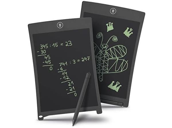WEDO LCD skrivetavle svart 8,5 tommer