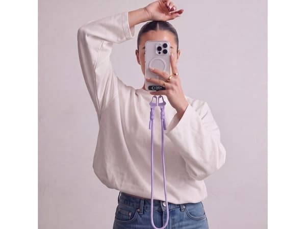 Tech-Protect C5SD Rope CrossBody Phone Lanyard - Lavender